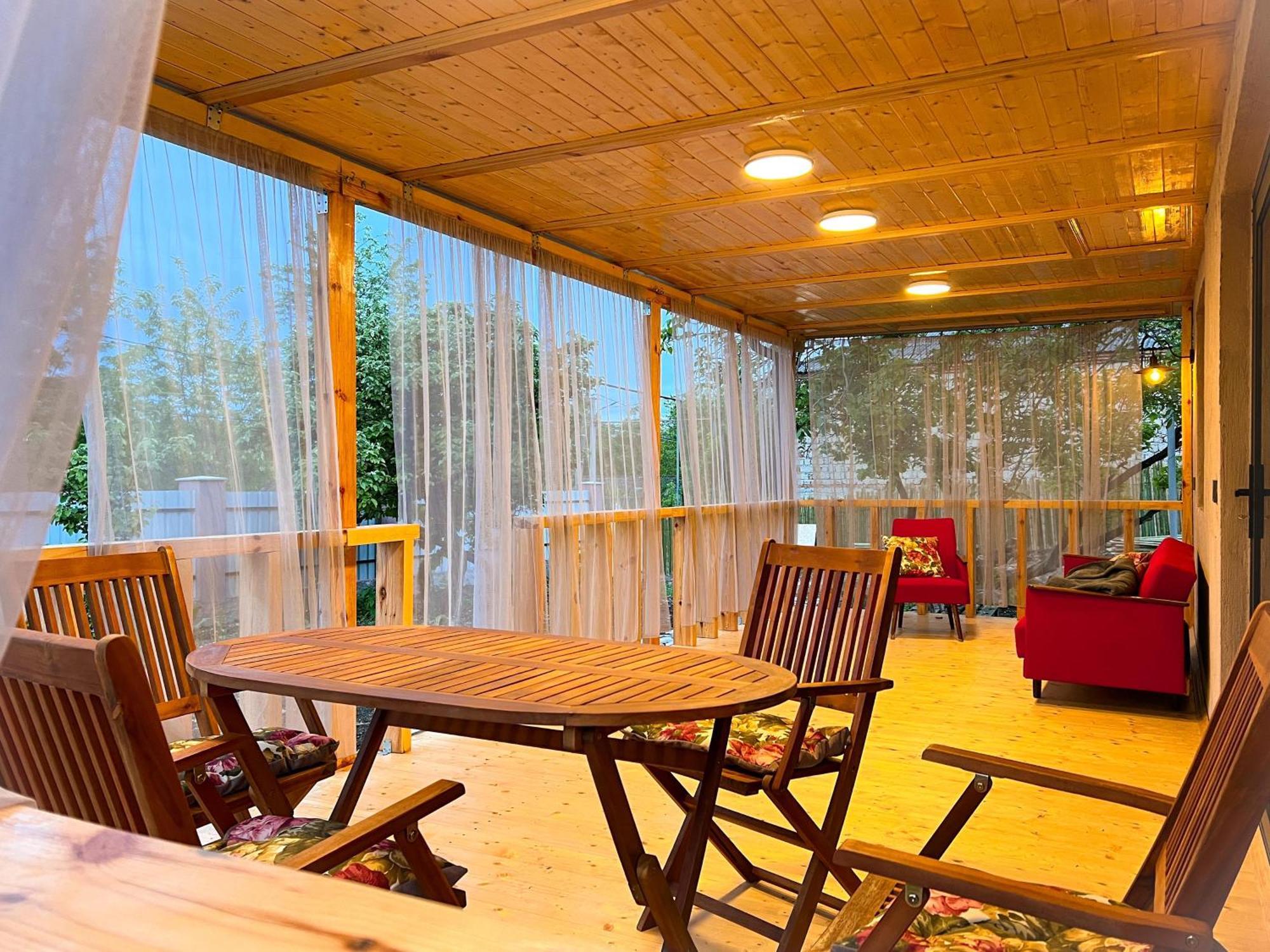 Teo's Cottages Dedoplis Tskaro Esterno foto