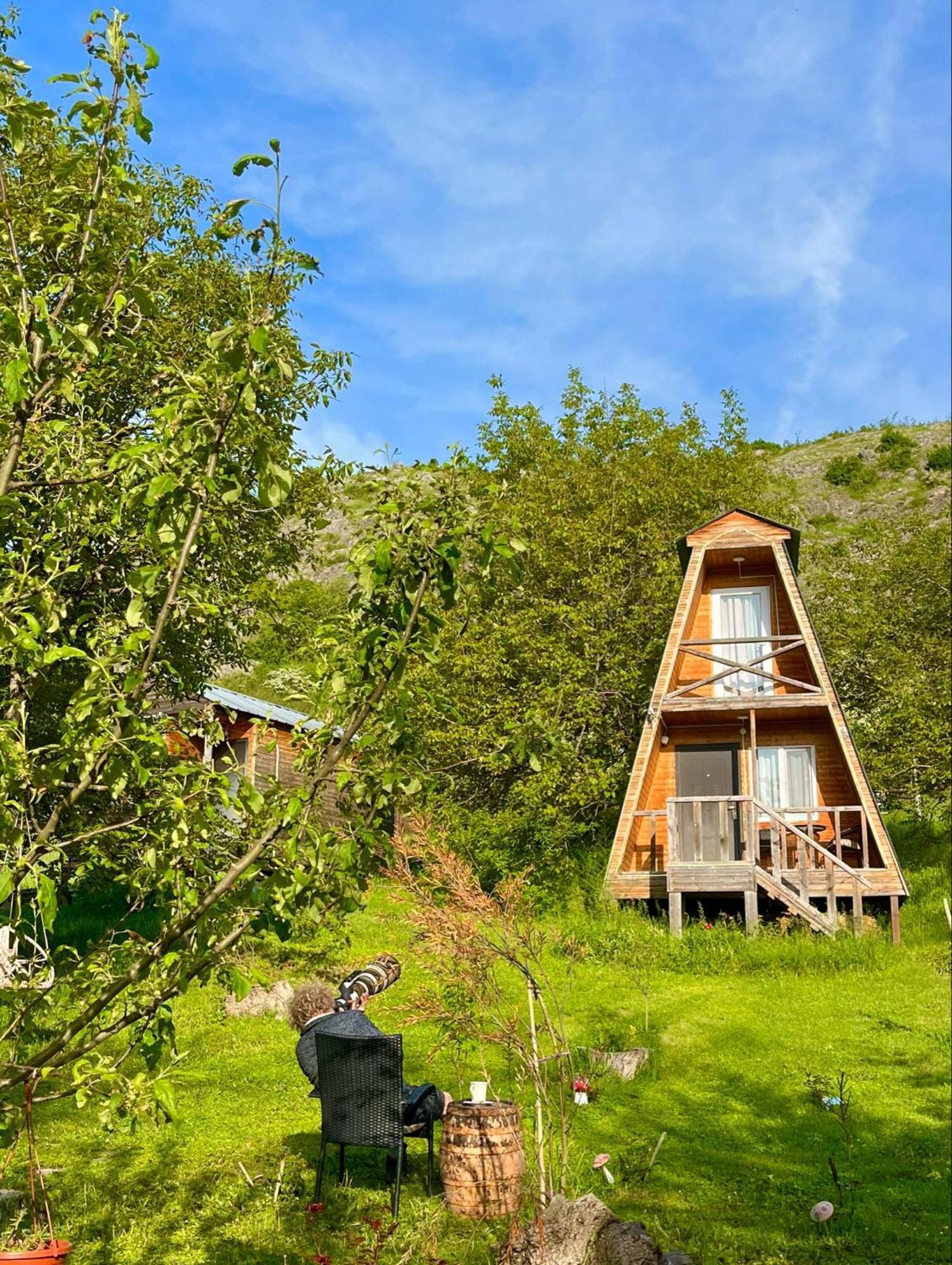 Teo's Cottages Dedoplis Tskaro Esterno foto